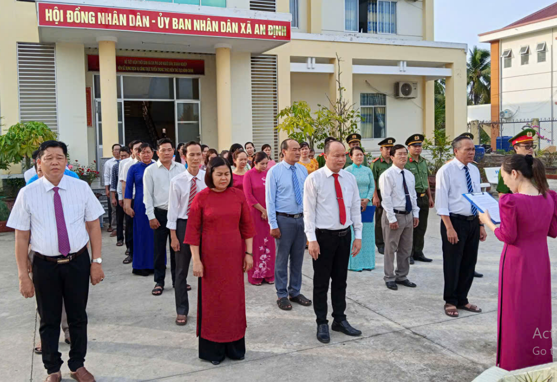 AN ĐỊNH TỔ CHỨC SINH HOẠT HỌC TẬP VÀ LÀM THEO TƯ TƯỞNG, ĐẠO ĐỨC, PHONG CÁCH HỒ CHÍ MINH